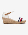 Tommy Hilfiger Shimmery Ribbon Buty wedge