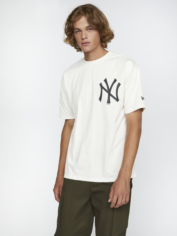 New Era NY Yankees Oversized Big Logo T-Shirt FSFP - Black