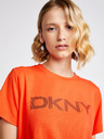 DKNY Striped Logo Koszulka