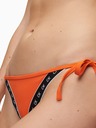 Calvin Klein Cheeky String Side Tie Vermillion Orange Strój kąpielowy dziecięcy dolna cęść