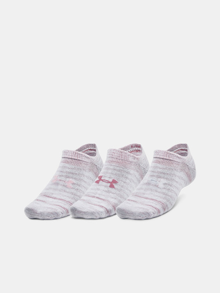 Under Armour UA Essential No Show 3-pack Skarpetki