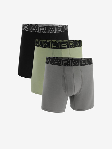 Under Armour M UA Perf Cotton 6in 3-pack Bokserki